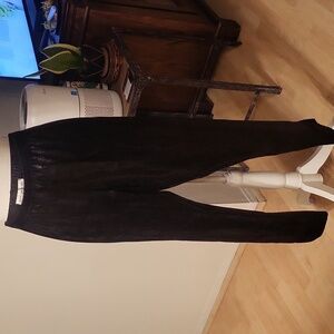 Gruppo Americano Black Sparkly Reptile Stretchy Pants